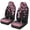 Cherry Blossom Decoration, variant on FUIALDOLG Black Cat Skull Stretch Lightweight Vehicle Seat Protector, Interior Decor Car Seat Covers for Auto, Set of 2, Universal Fit for SUV and Truck