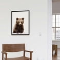 thumbnail image 4 of Nawypu  Sylvie Baby Bear Animal Print Portrait Framed Canvas Wall Art Natural, 4 of 4