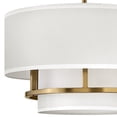 thumbnail image 2 of 38893LCB-Hinkley Lighting-Graham - 3 Light Medium Semi-Flush Mount in Transitional Style - 16 Inches Wide by 13.75 Inches High-Lacquered Brass Finish, 2 of 7