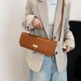 thumbnail image 1 of Bolso Hombro Mujeres Textu Con Ciervos Colgantes Modernos Cuerpo Cruzado Pu Cuero Casual Compras Viajes Rojo, 1 of 8
