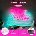 thumbnail image 5 of UPONRAY Back To The Future Neon Sign for Wall Decor, LED Neon Signs with Dimmable Switch for Bedroom Beer Bar Neon Light Sign Hotel Party Club Office Decor, 5 of 6