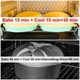 thumbnail image 6 of Round Silicone Layer Cake Mold Silicone Chocolate Mousse Cake Mould Layer Cake Round Mould DIY Dessert Cake Baking Tools, 6 of 9
