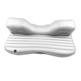 thumbnail image 4 of Colchón inflable para asiento trasero de coche, cama de aire para descansar, dormir, viajar, acampar, color gris plateado, 4 of 14