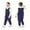 Navy, variant on Zwiiyzr 6M-6T Toddler Snow Pants Baby Winter Clothes Fleece Lined Boy Snowsuit Girl Sleeveless Suspender Ski Overalls Newborn Winter Jumpsuit Romper Navy