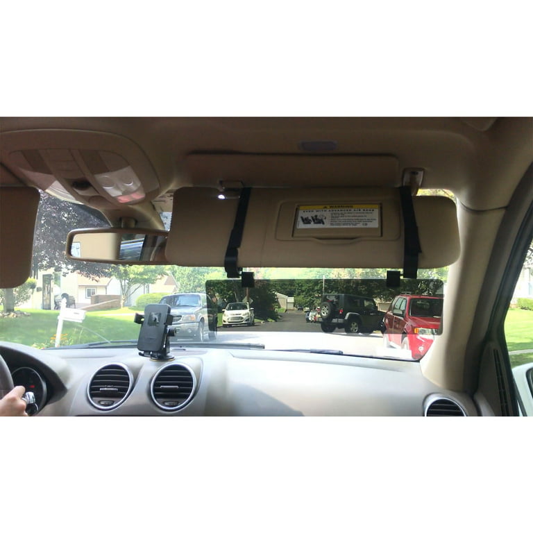 Glare Guard Anti-Glare Polarized Car Visor Extender for Sun Glare 