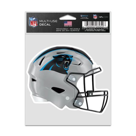 Wraft Fanatics 9416638078 3.75 x 5 in. Carolina Panthers Decal – Helmet Fan