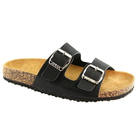 Austrian Crystal Flip Flop - Women's Casual Buckle Straps Sandals Flip Flop Platform Footbed Sandals (FREE SHIPPING)