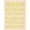 Pink Yellow Cream, Pattern 1, variant on ODIKA 8'x10' Washable Area Rug Classroom Pencil Coquette Ribbon Border Teacher Preschool School Flowing Dynamic for Dining Room, Large Office, Lounge, Non-Slip Chair-Friendly Mat
