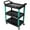 Black+Green, variant on Olurrisa 3 Tier Rolling Auto Detail Cart With Wheels,Car Wash Organizer for Detailers Garage, Workshop, Repair Shop, Storage Tool, Green&Black