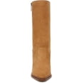 thumbnail image 3 of Franco Sarto Women's Jaxon Mid Calf Heeled Boot Warm Camel Brown 7M, 3 of 6