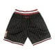thumbnail image 4 of Pantalones cortos de baloncesto cortos con cordón bordado retro Bulls Pantalones cortos de entrenamiento, 4 of 4