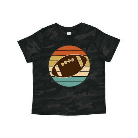 

Inktastic Football Sports Retro Sunset Gift Toddler Boy Girl T-Shirt