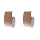 thumbnail image 1 of Vogacara Rollo de realce de cinta para levantamiento de senos de 5M, copa de A-E Invisible transpirable, Kit de pegatinas autoadhesivas para el cuerpo, Color de piel 2piezas Vogacara CBP334272, 1 of 6