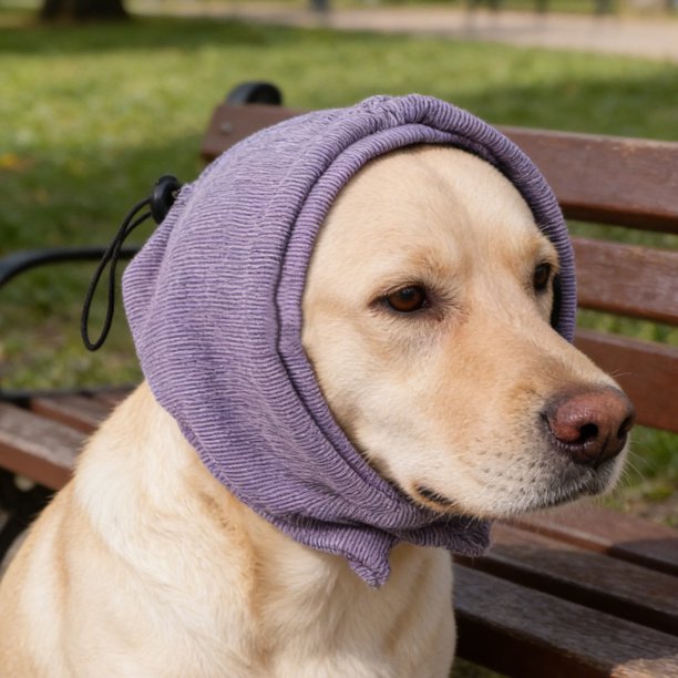 PTOOTP Orejeras Para Perros De Tela Con Protección De Ruido En Color