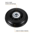 thumbnail image 4 of Uxcell Replacement Luggage Wheels 64x24mm Suitcase Wheel Repair Kits 4 PU Bearing Wheels for Trolley Bag, Inline Skate, 4 of 5