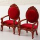 thumbnail image 1 of Mini modelo de sillón no tóxico 1/12 de madera hecho a mano para casa de muñecas (rojo) Ehuebsd libre de BPA, 1 of 6