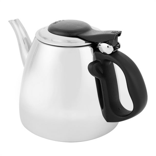 Teakettle, Fast Heating Stainless Steel Tea Kettle Flat Bottom For Stovetop For Boiling Water
