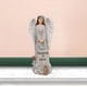thumbnail image 5 of Estatua de ángel perfecl decoraciones adornos de escritorio manualidades Escultura tallada para oficina Conejo, 5 of 8
