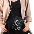 thumbnail image 4 of HELLHERO Ladybug Hug Smile Adjustable Shoulder Strap Shoulder Bag for Men, Women Travel, Outdoor and Daily Use Messenger Bag Polyester 4.33"x1.97"x7.09", 4 of 7
