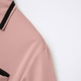 thumbnail image 5 of Huresd Men's Golf Polo Shirts Short Sleeve Collar Shirt Pink 3XL, 5 of 8