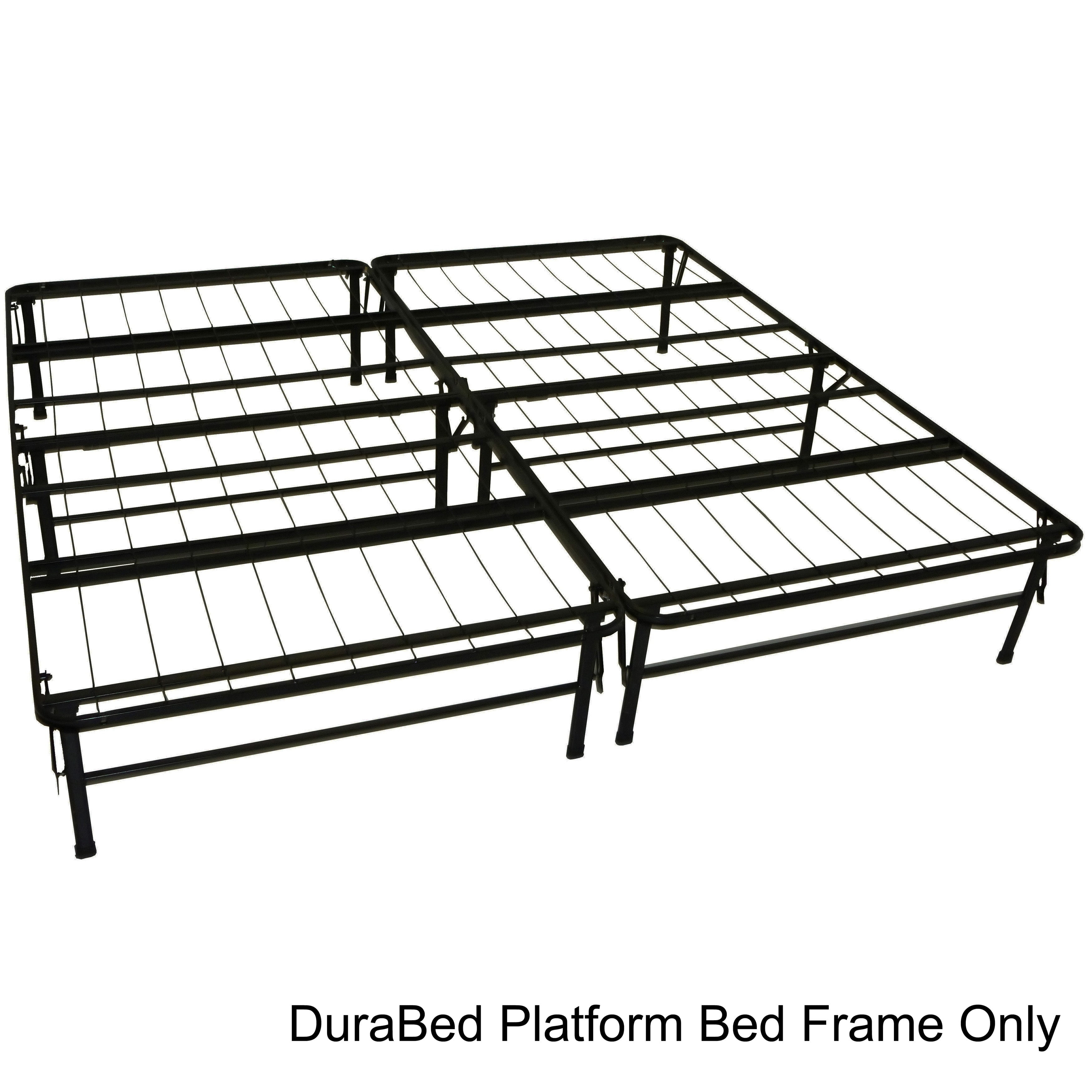 Durabed King Size Heavy Duty Steel Foundation Frame In One Departments
