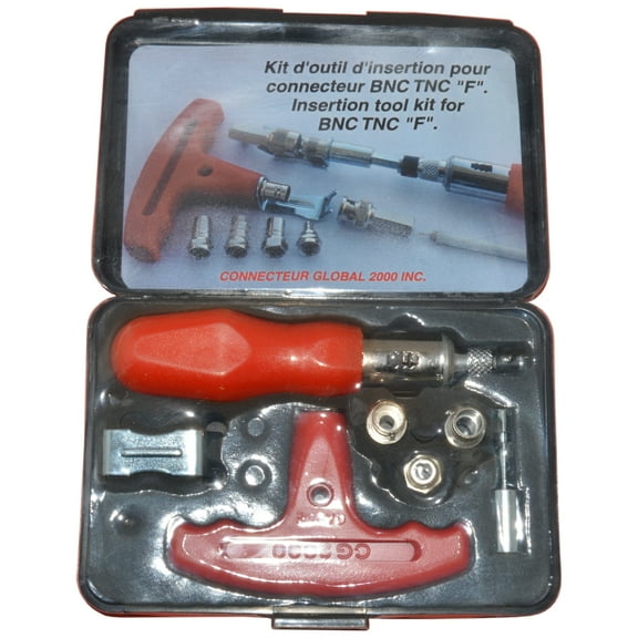 BNC / TNC Insertion Cable Connector Tool Kit