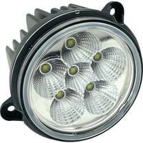 Tiger Lights LED Small Round Headlight TL5160 Replaces Kubota 3J029-35962 12-24 Volt, 1.660 Amps