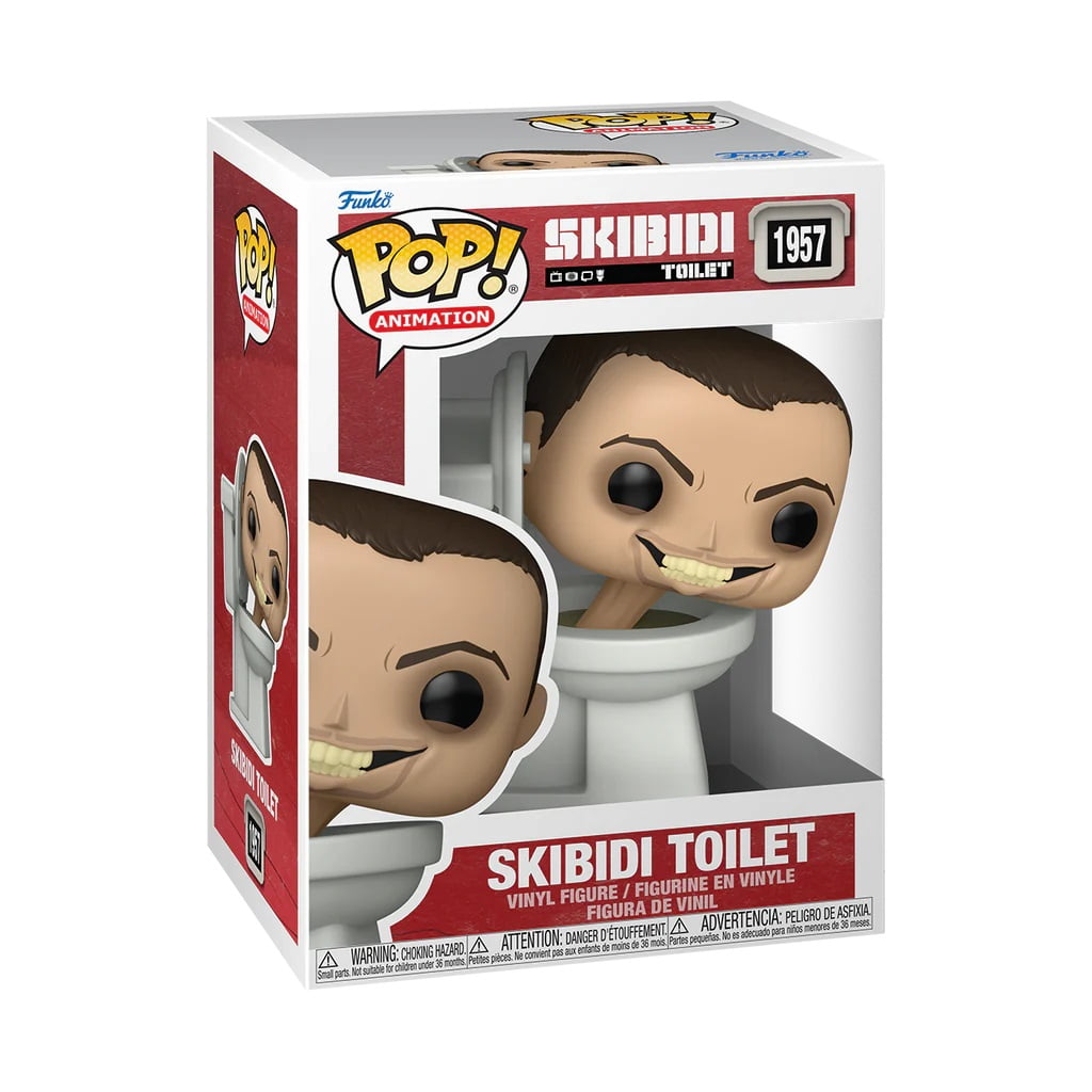 Funko Pop! Animation: Skibidi Toilet - Skibidi Toilet Vinyl Figure
