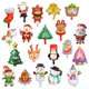 thumbnail image 2 of Mini globos navideños Feliz Navidad Muñeco de nieve Papá Noel Decoración del árbol de Navidad Globos de tamaño pequeño Decoraciones navideñas de invierno 2025, 2 of 5