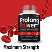 (عبوة من قطعتين) Prolong Power، مكمل غذائي للرجال بأقصى أداء، كبسولات Prolong Power للرجال، إمداد لمدة شهرين