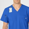 thumbnail image 6 of Wink W123 Men's V-Neck Scrub Top, Royal, 5X Womens, 6 of 6