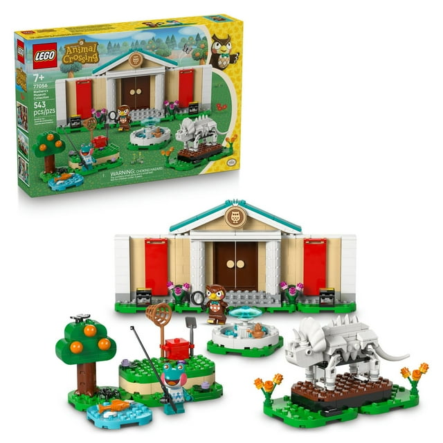 Set LEGO Animal Crossing La colección del museo de Sócrates