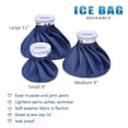 thumbnail image 3 of Paquete de hielo helado Ice Bag Elitehood reutilizable, paquete de 4 con envoltura de soporte, 3 of 8