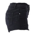 thumbnail image 6 of Taqqpue High Waisted Stretchy Jean Shorts for Women,Casual Summer Ripped Frayed Distressed Denim Shorts Raw Hem Junior Shorts Jeans Hot Short Jeans, 6 of 7