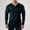 Dark Blue, variant on Men Heather Raglan Three Button Notch V Neck Long Sleeve Henley Top, Soft Slim Breathable Casual Athletic Pullover Shirt for Daily Gym Travel Wear(Black,M)