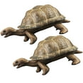 thumbnail image 3 of KAKOWELY toy turtle 2Pcs Realistic Tortoise Toy Land Turtle Model Ocean Animals Model Land Turtle Figurine Kids Toy5.04"X2.68"X2.48", 3 of 3