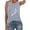 Gray, variant on Staron Summer Tops for Women Printed Round Neck Sleeveless Casual Loose Tank Top with Pockets, Red XXL