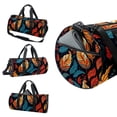 thumbnail image 3 of Thanksgiving Gym Bag with Shoe Bag, Luggage Bag, Large Capacity Swim Bag for Sports. Size 17.7 Inches with Interior Zipper Pocket., 3 of 6