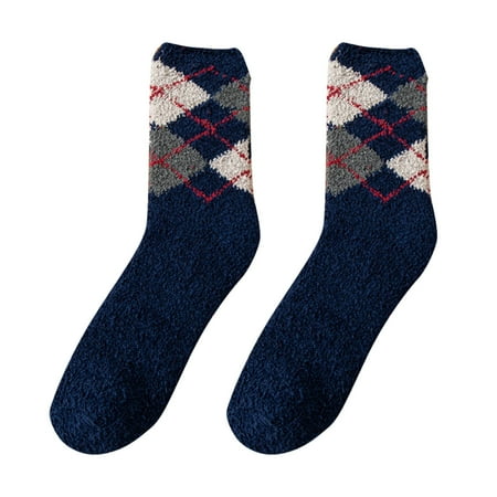 

Zlekejiko Women Coral Socks Thick Warm Sleep Socks Home Floor Socks