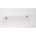 thumbnail image 5 of Wallscapes HSJKIT736BLSI 36 in. Jazzy Shelf, White, Blue & Silver, 5 of 5
