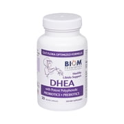 Biom Probiotics عالية الفعالية DHEA، الأيض الداعم المكملات الغذائية دعم المناعة 100 ملغ، 30 قيراط