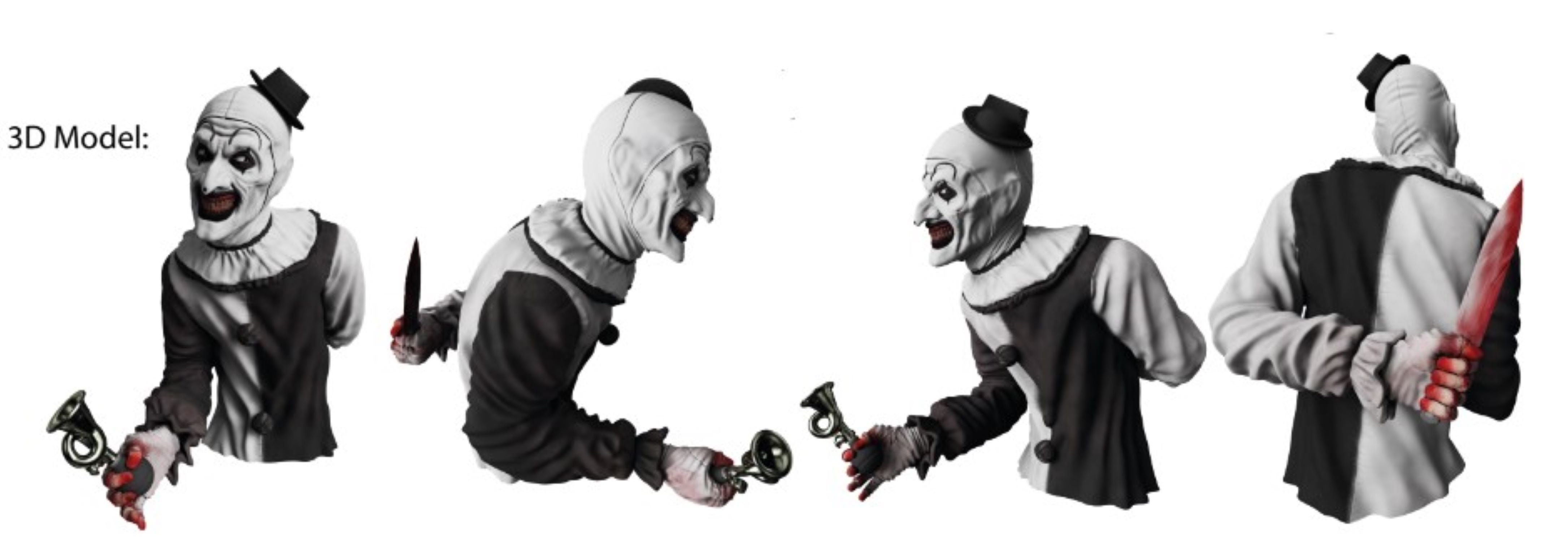 (2 pack) 3D Molded Lamp- Terrifier