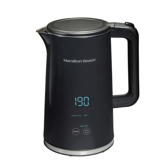 Hamilton Beach Bouilloire Numérique à Écran Froid de 1,7 L (1,8 qt)