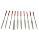 thumbnail image 4 of Juego de 10 limas de aguja Nikou Acero, 4 of 9