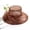 Coffee, variant on HAIJIE running hats for women European And Fashion Sun Hat Mesh Lace Flower Sun Hat Outdoor Large Brim Women's Hat Summer Womens Beach Hair Landscapers Hat Mens Gardening Hat Womens Hat Adventures Ha