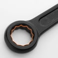 thumbnail image 5 of SEIWEI Single Head Wrench Metric Slogging Ring Spanner for Repairs Machinery Maintenance Work Black (27MM), 5 of 8