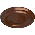 thumbnail image 3 of Ekena Millwork 9 5/8"OD x 1 1/8"P Maria Ceiling Medallion (Fits Canopies up to 1 3/4"), Hand-Painted Copper Penny, 3 of 6