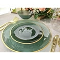 thumbnail image 5 of " OCCASIONS " 960pcs set (120 Guests)-Wedding Party Disposable Plastic Plate Set -120 x 10'' + 120 x 7'' + Silverware + Cups + Napkins (Belize in Green & Gold), 5 of 8