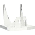 thumbnail image 1 of Acrylic Display Stand Geode Mineral Agate Storage Holder Transparent Crystal Display Stand, 1 of 9