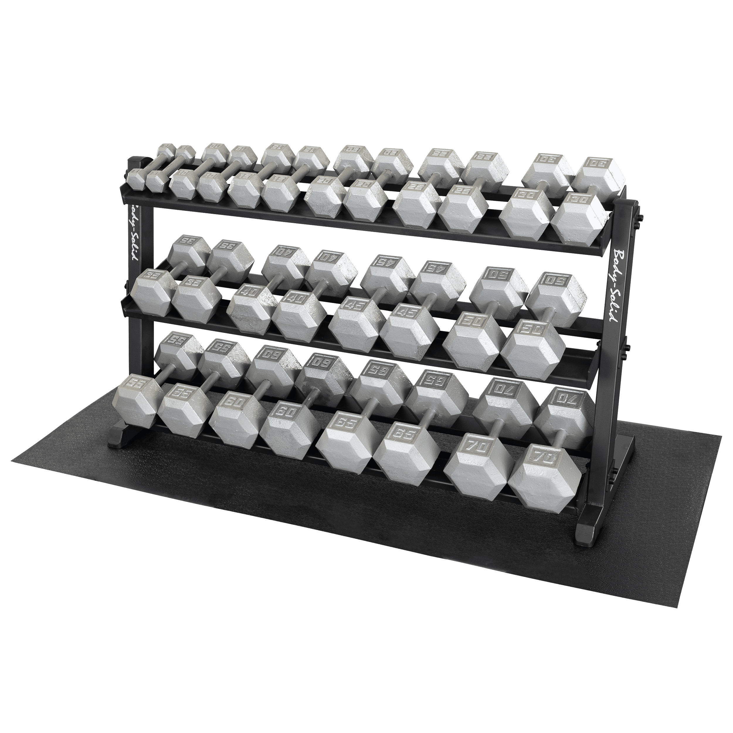 Body Solid (GDRT60) Optional 3rd Tier For (GDR60) Dumbbell Rack